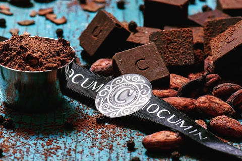 Chocumin-Belgium milk chocolate infused with turmeric curcumin-30pce